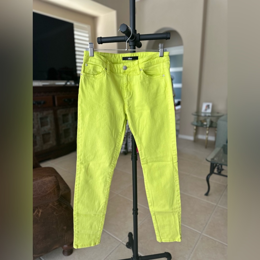 Green jeans